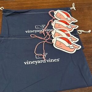 Vineyard Vines gift bags and stickers on sale!